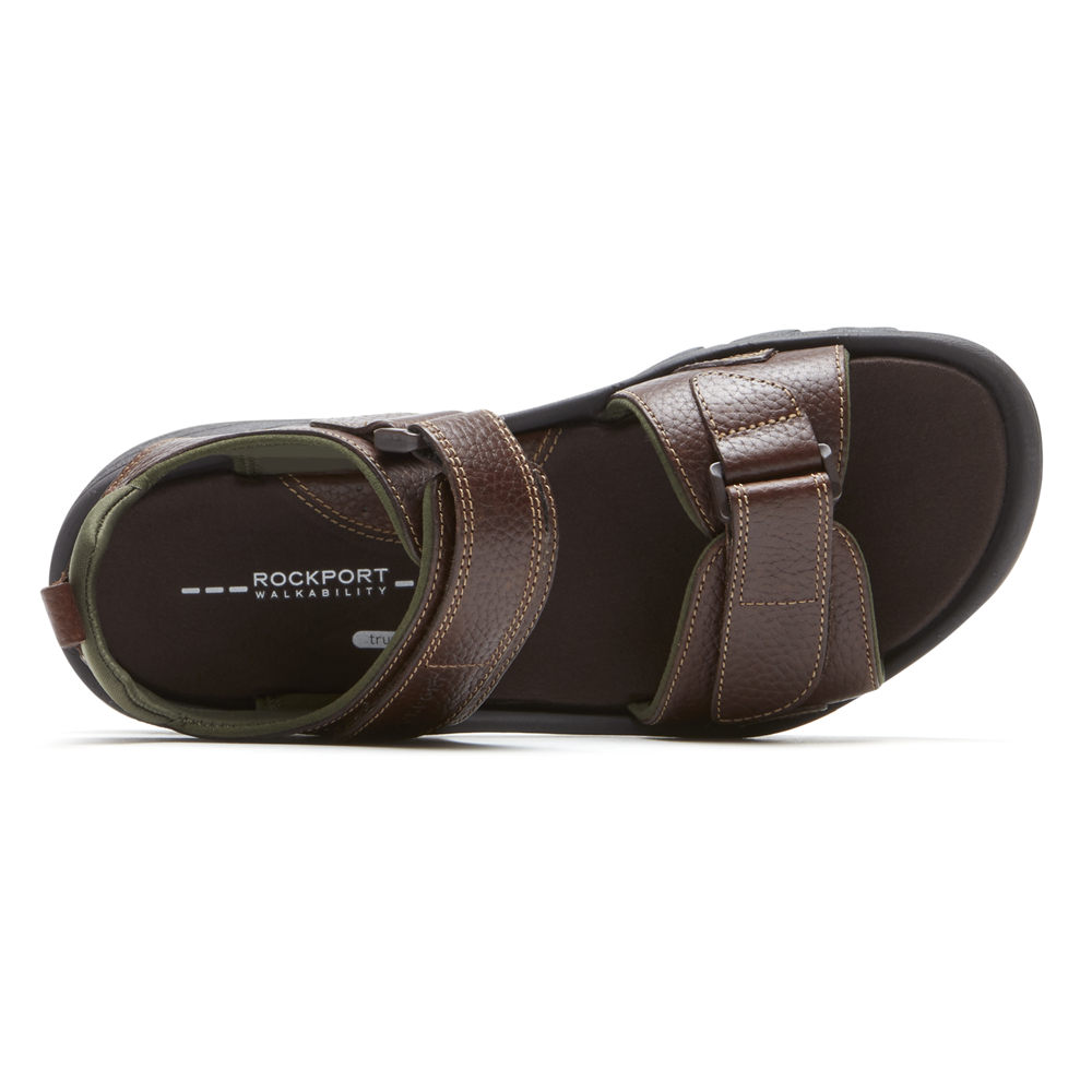 Rockport Mens SpringBoro Rocklake - Sandals Brown - WEN165789